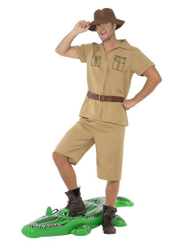 Safari Man Costume Brown