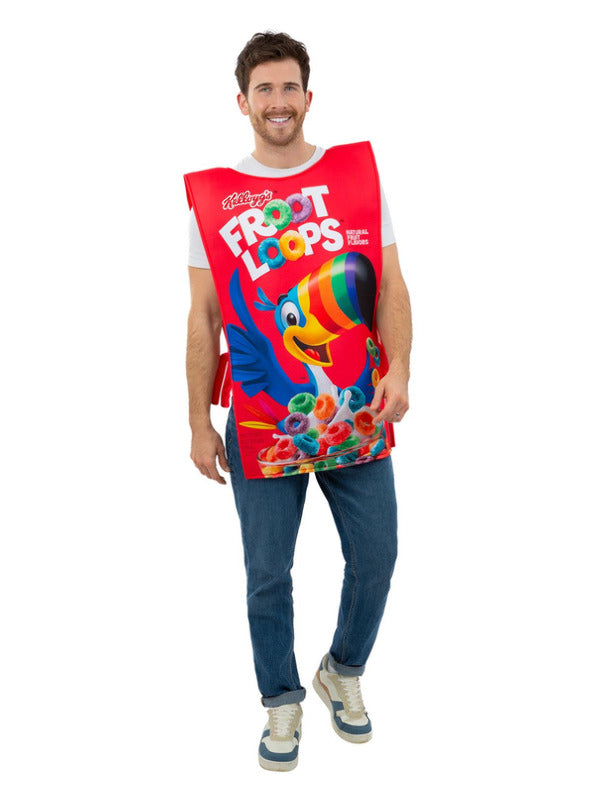 Kelloggs Froot Loops Cereal Box Costume