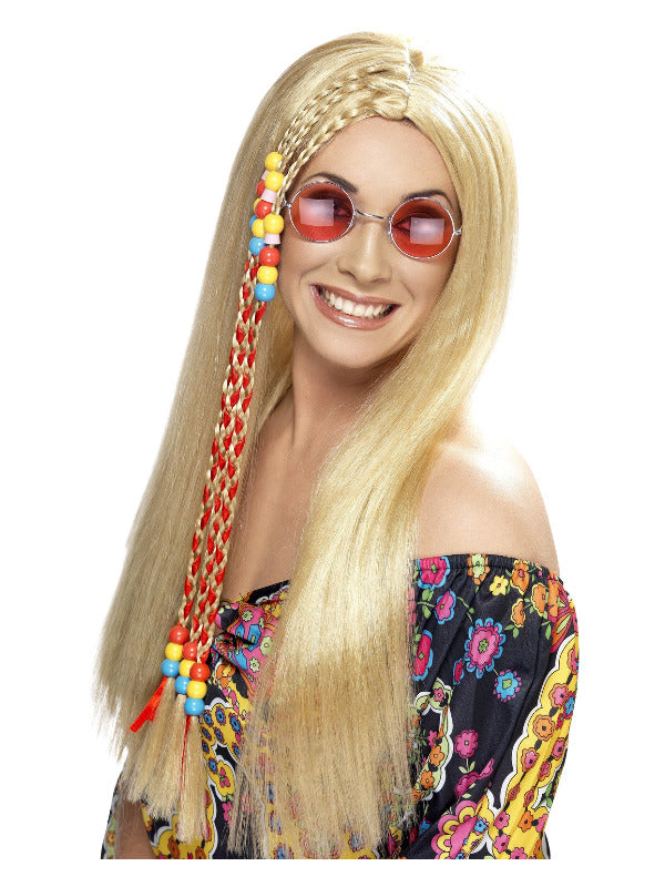 Hippy Party Wig Blonde
