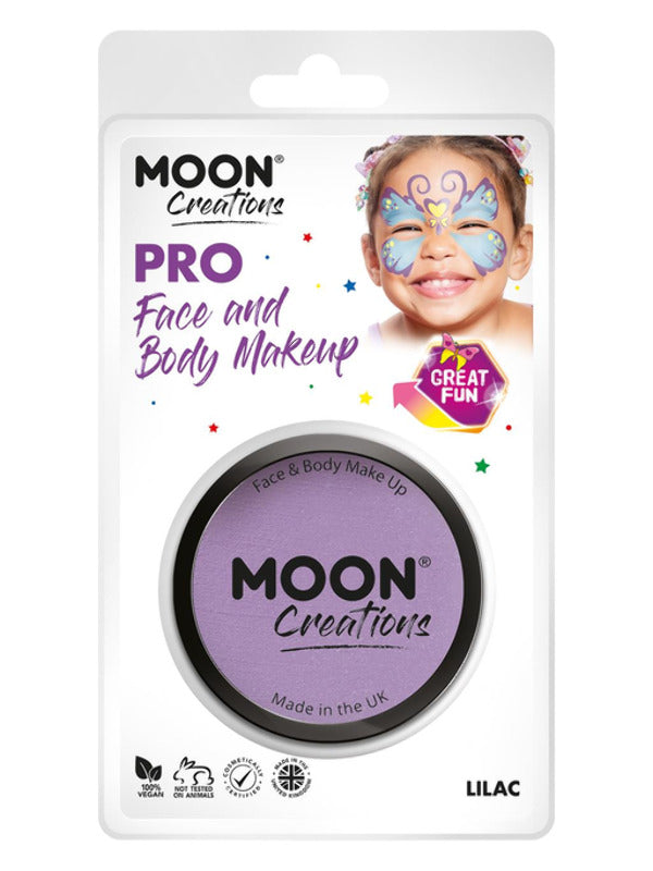 Adult Moon Creations Pro Face Paint Cake Pot Lilac (2)