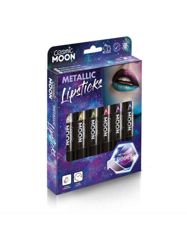 Cosmic Moon Metallic Lipstick Assorted