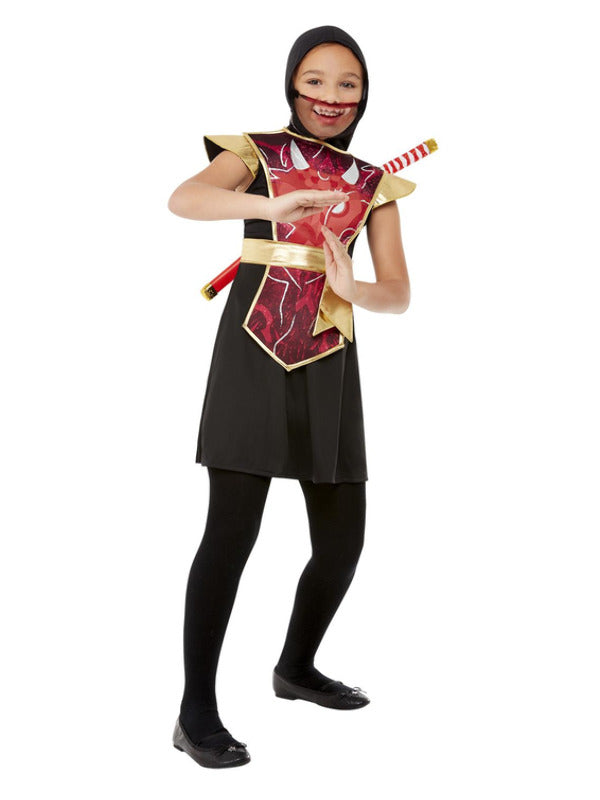 Kids Ninja Warrior Costume Red