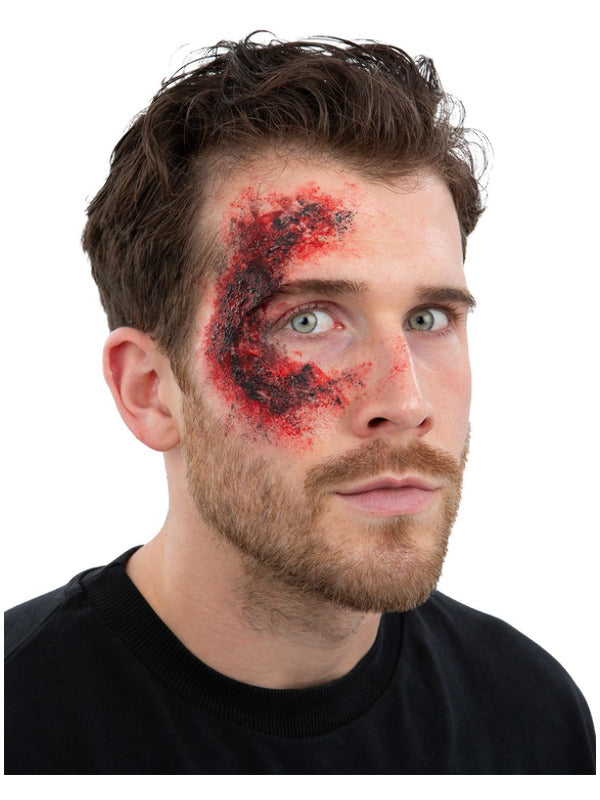 Smiffys MakeUp FX Burnt Skin Kit 20g Scab Blood