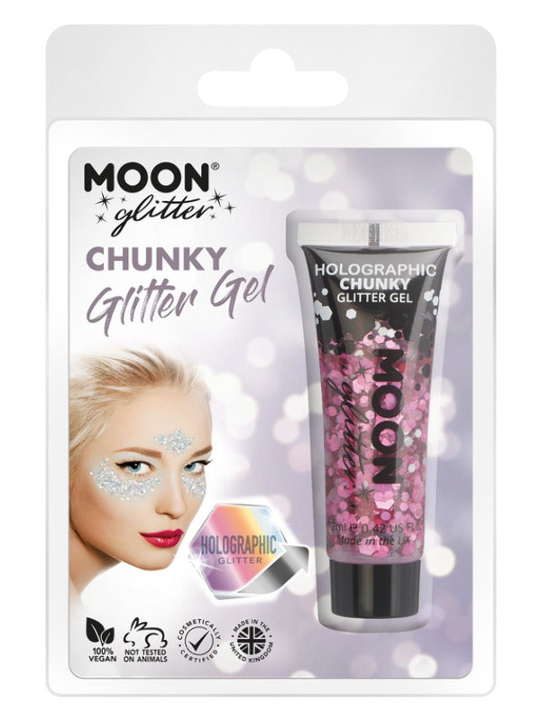 Moon Glitter Holographic Chunky Glitter Gel
