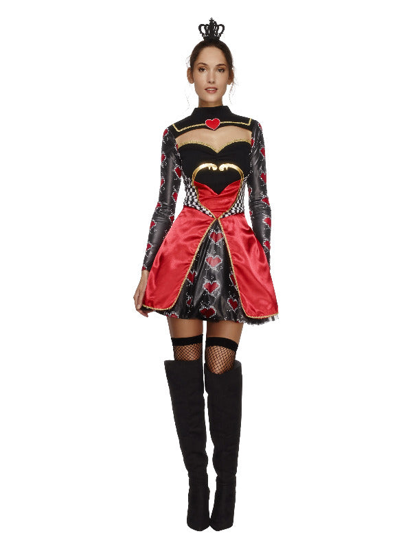 Fever Queen Of Hearts Costume Black