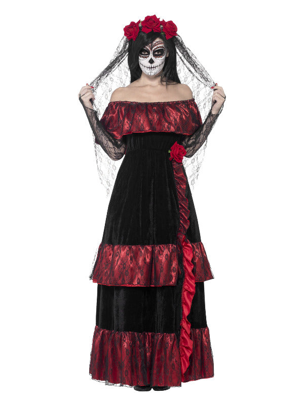 Deluxe Day of the Dead Bride Costume Black