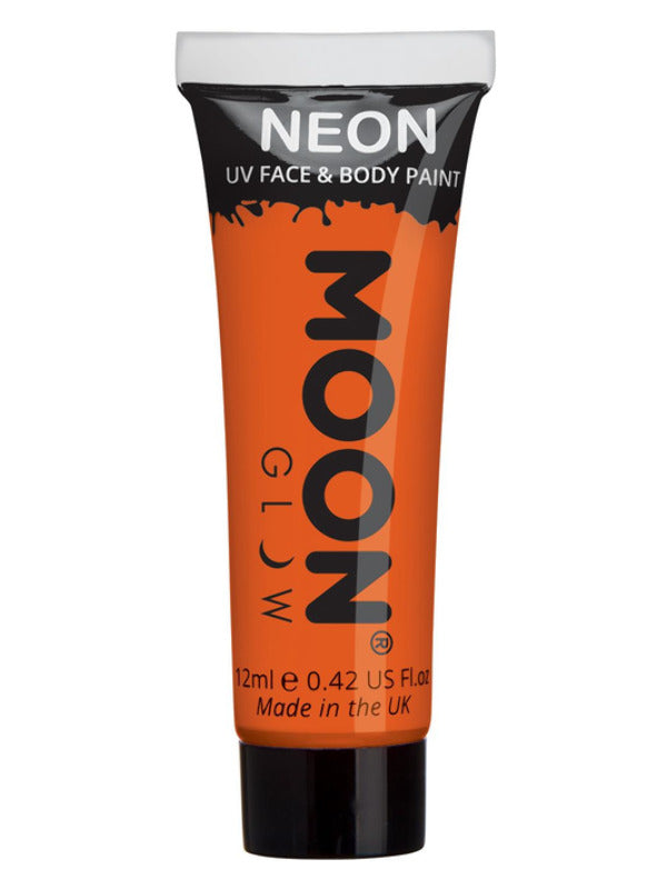 Adult Moon Glow Intense Neon UV Face Paint Intense Oran (2)