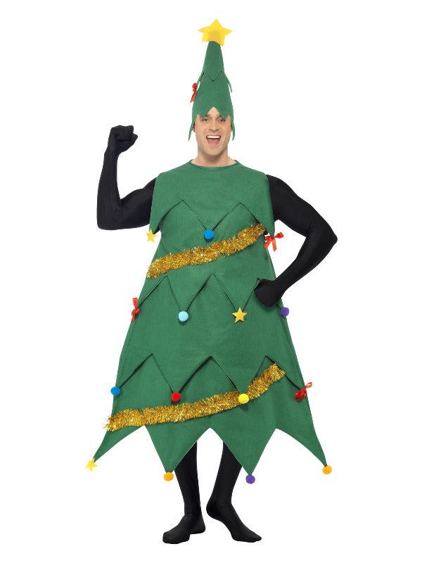 Adult Christmas Tree Costume Green (2)