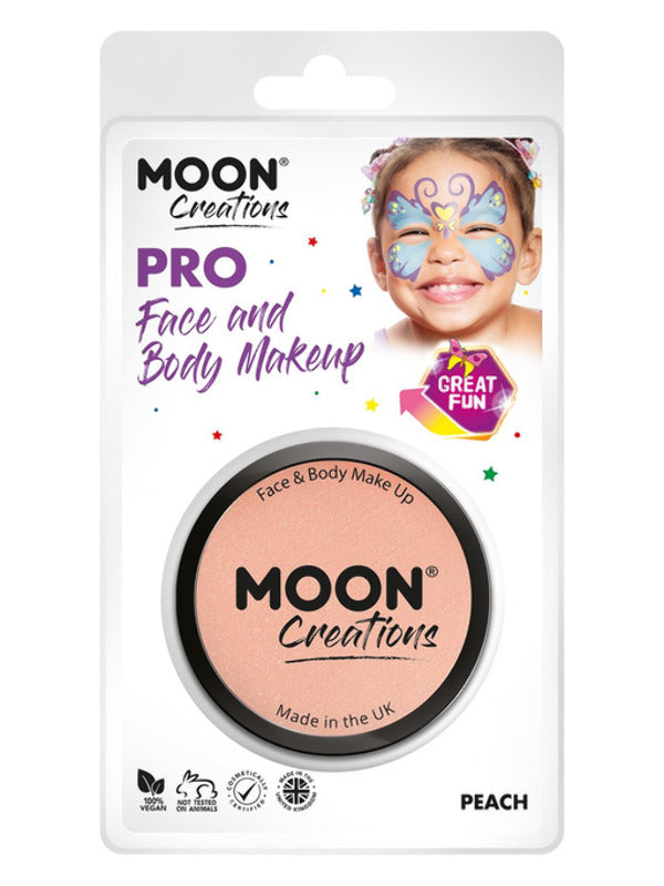 Adult Moon Creations Pro Face Paint Cake Pot Peach (2)
