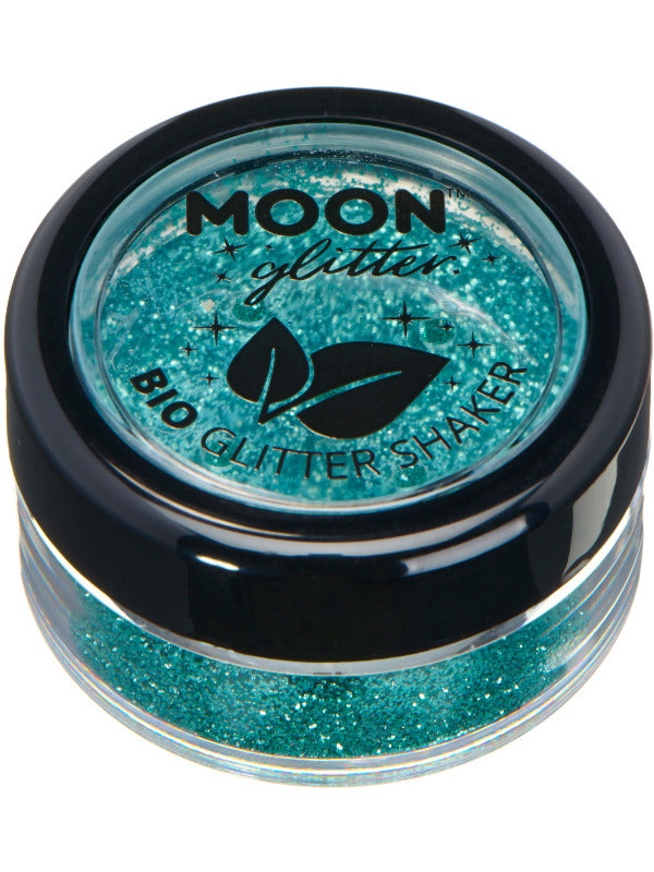 Adult Moon Glitter Bio Glitter Shakers Turquoise