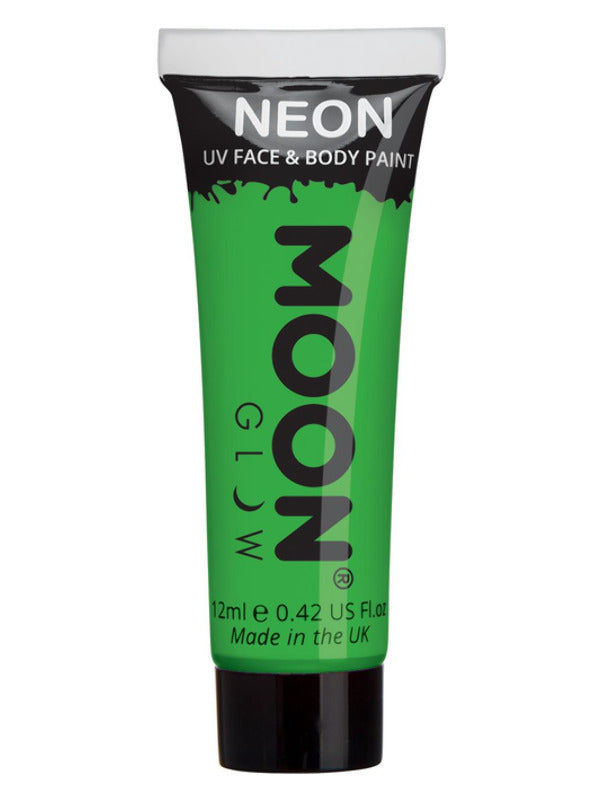Moon Glow Intense Neon UV Face Paint Intense Gree