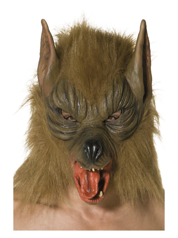 Wolf Mask Brown