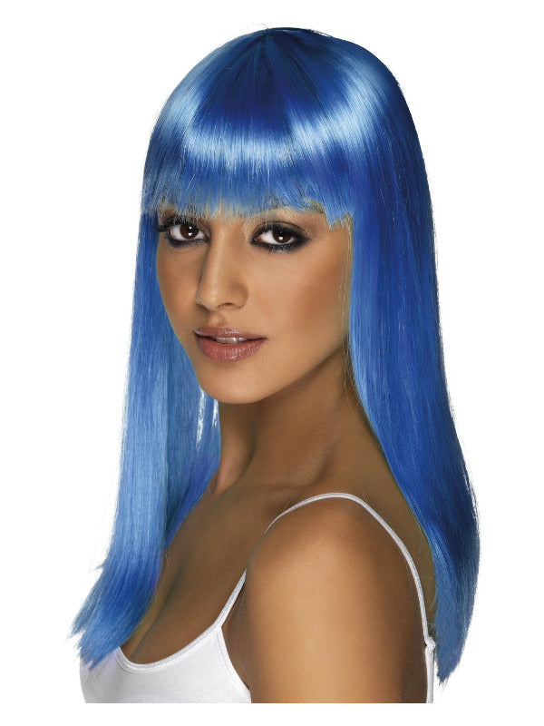 Glamourama Wig Neon Blue