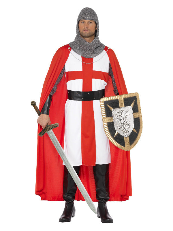St George Hero Costume Red