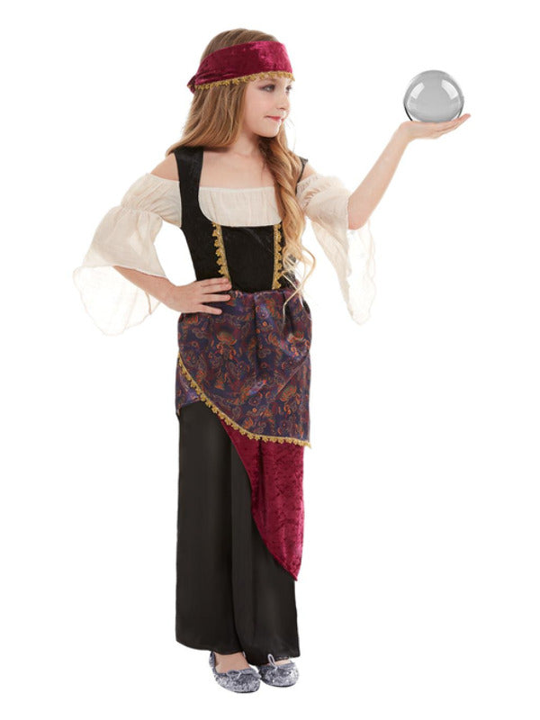 Kids Deluxe Fortune Teller Costume MultiColoured