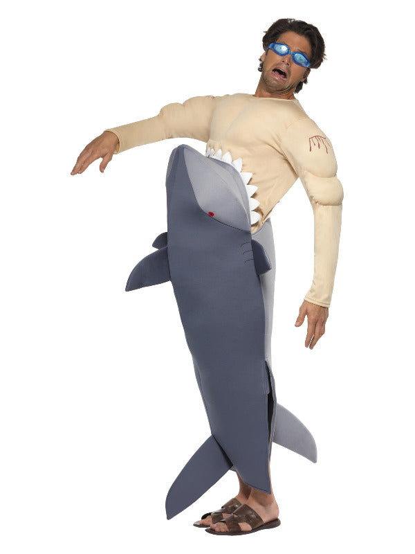 ManEating Shark Costume Grey