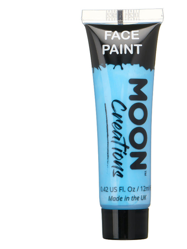 Adult Moon Creations Face Body Paint Light Blue