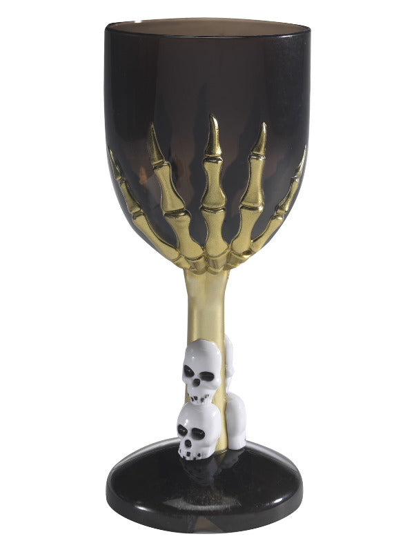Gothic Wine Glass Black