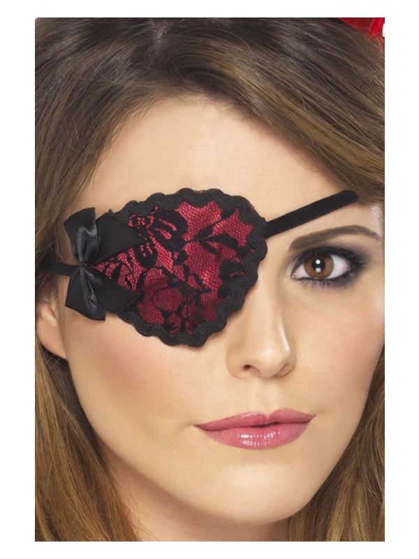 Pirate Eyepatch Red