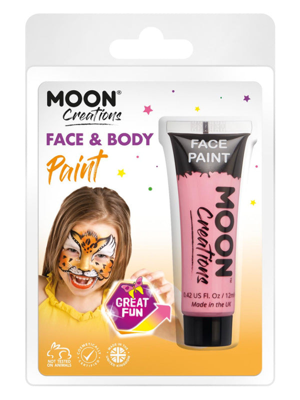 Adult Moon Creations Face Body Paint Pink (2)