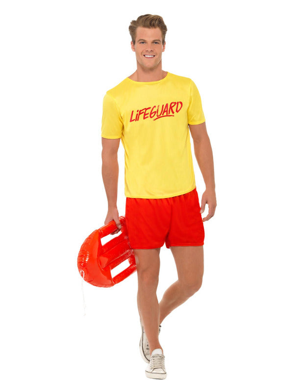 Lifeguard Beach Costume Yellow