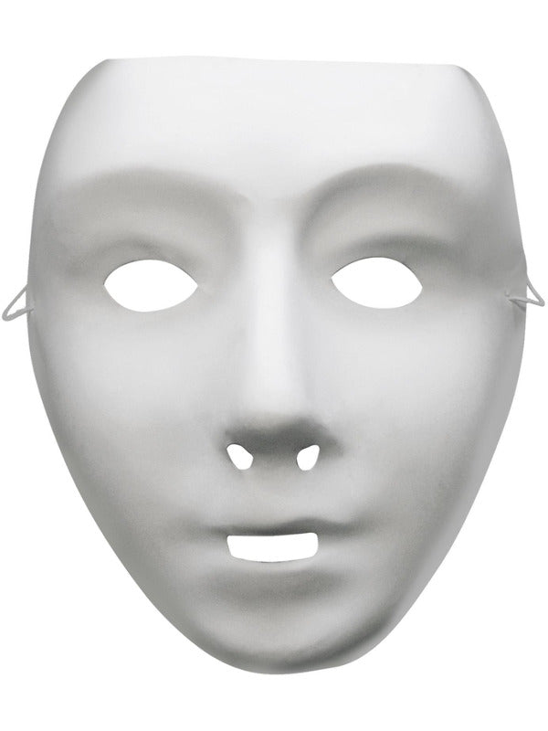 Robot Mask White
