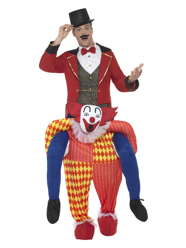 Piggyback Clown Costume Yellow