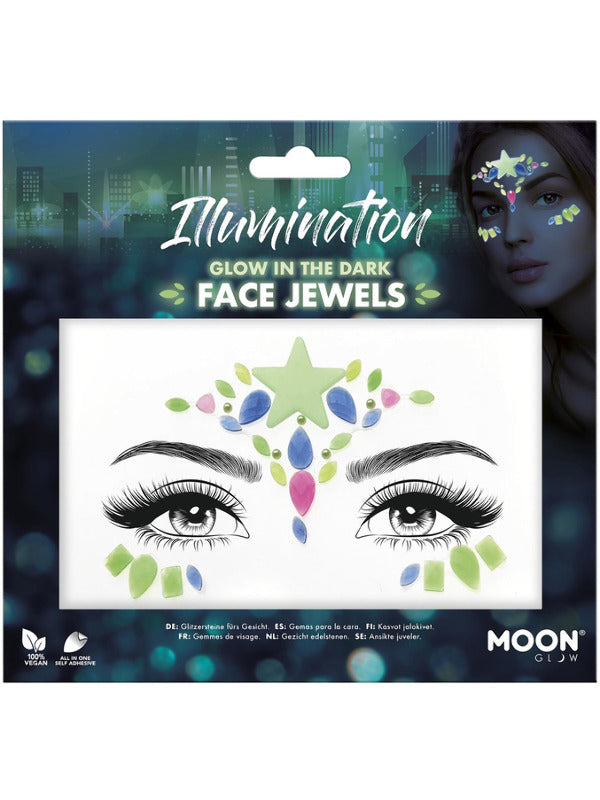 Moon Glow Face Jewels Illumination