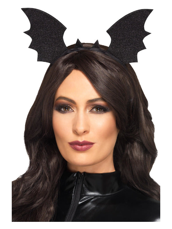 Bat Wings Headband Black