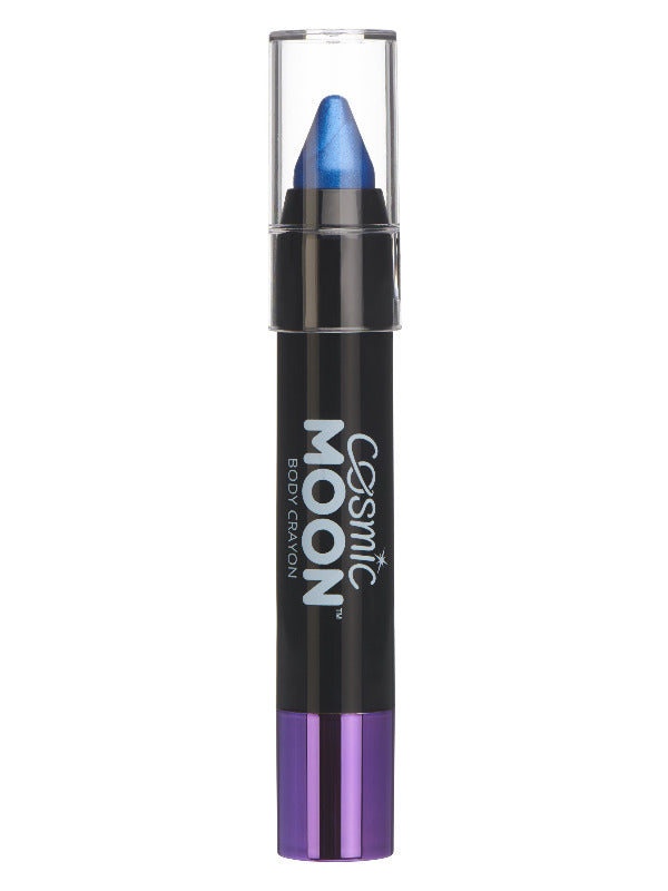 Adult Cosmic Moon Metallic Body Crayons Blue