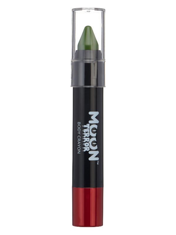 Adult Moon Terror Halloween Body Crayons Green