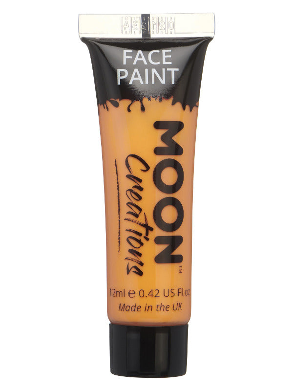 Adult Moon Creations Face Body Paint Orange