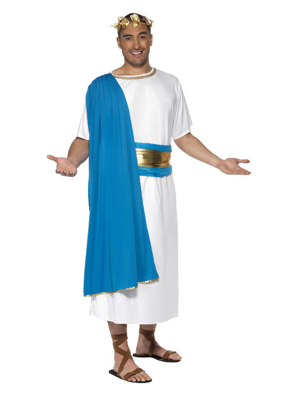 Roman Senator Costume Blue  White