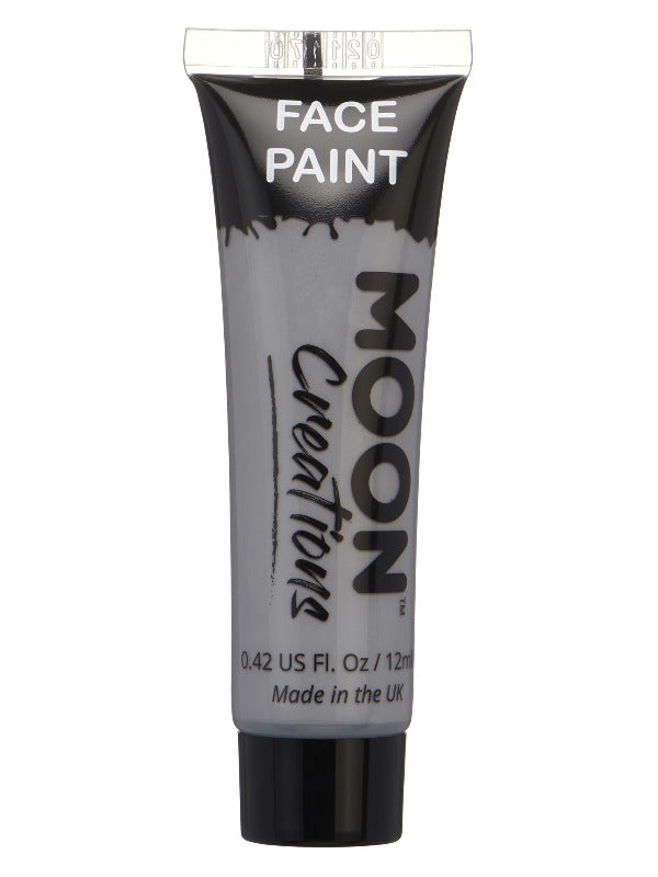 Adult Moon Creations Face Body Paint Grey