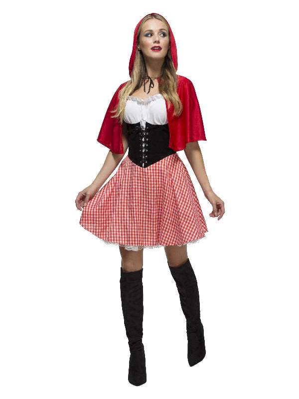 Adult Fever Red Riding Hood Costume Red (2)