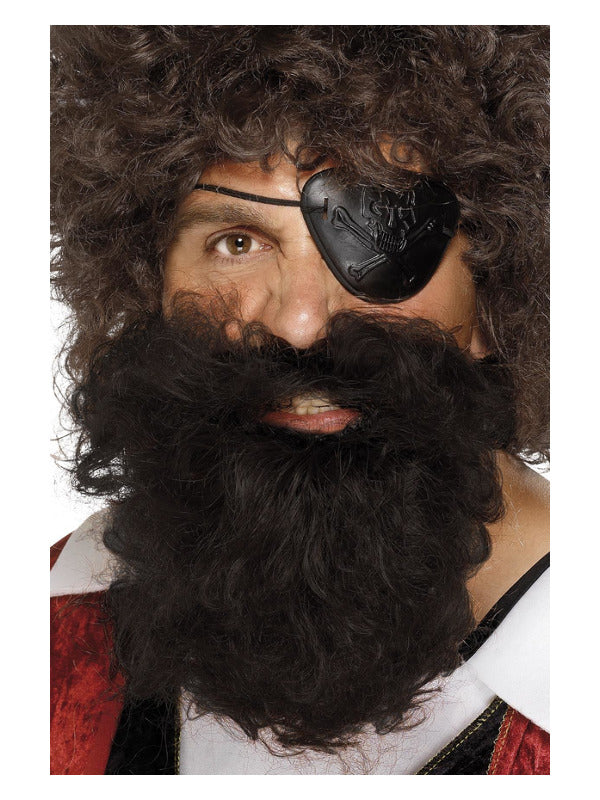 Deluxe Pirate Beard Brown