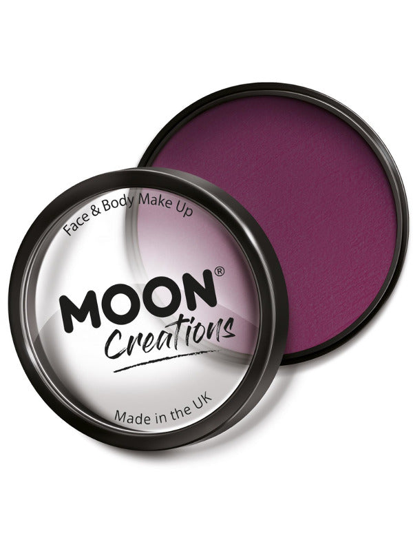 Adult Moon Creations Pro Face Paint Cake Pot Wild Berry