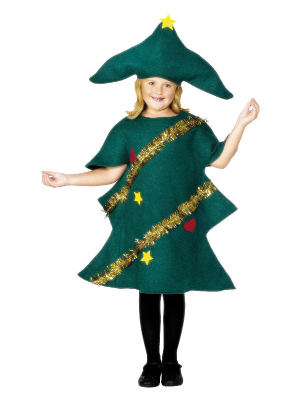 Kids Christmas Tree Costume Green