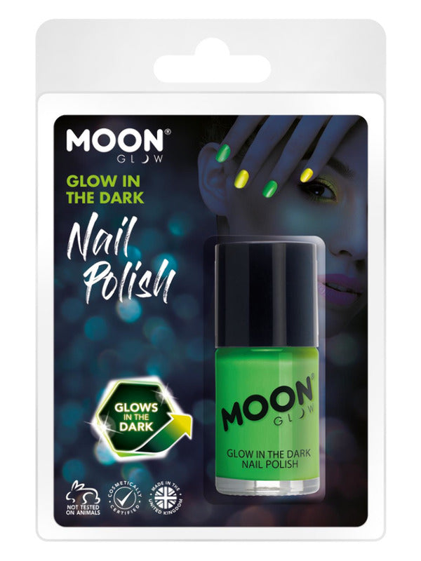 Moon Glow Glow in the Dark Nail polish Green