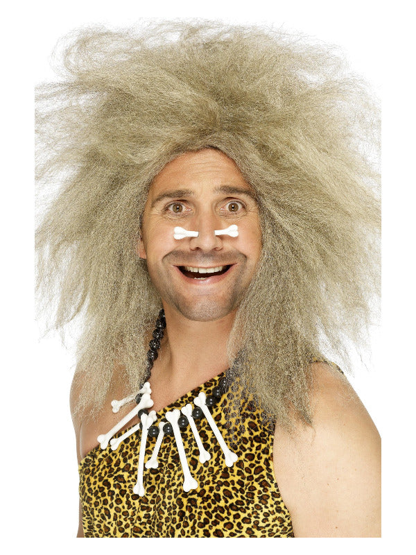 Crazy Caveman Wig Blonde