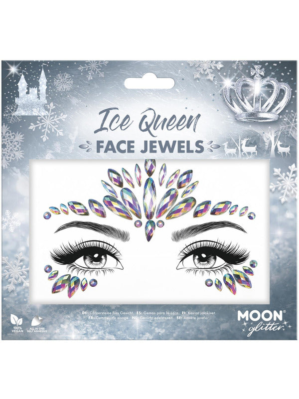Moon Glitter Face Jewels Ice Queen