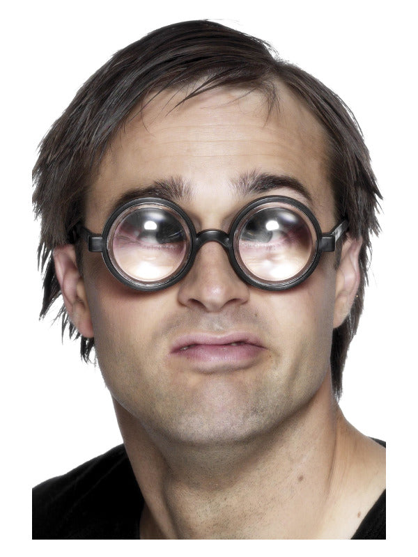 Magnify Your Eyes Bug Eye Specs Black