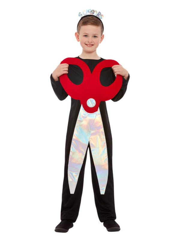 Kids Scissors Costume Black Red