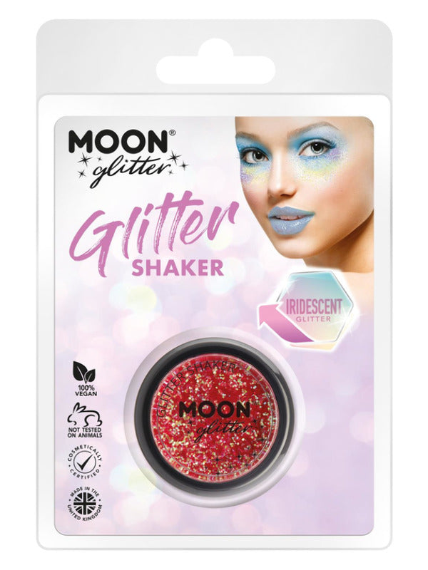 Moon Glitter Iridescent Glitter Shakers Cherry