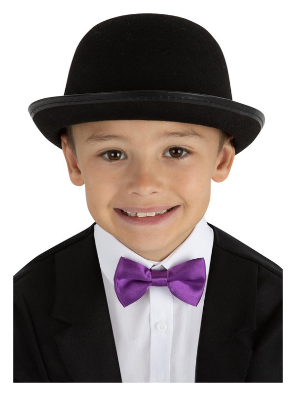 Kids Kids Victorian Bowler Hat Black