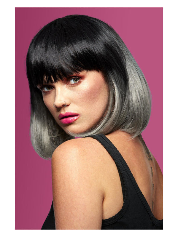 Manic Panic Alien Grey Ombre Glam Doll Wig