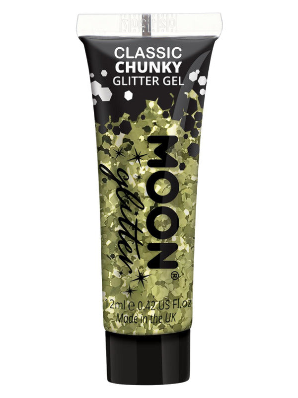 Moon Glitter Classic Chunky Glitter Gel Gold