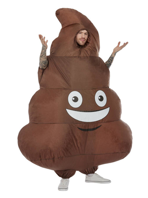 Inflatable Poop Costume Brown