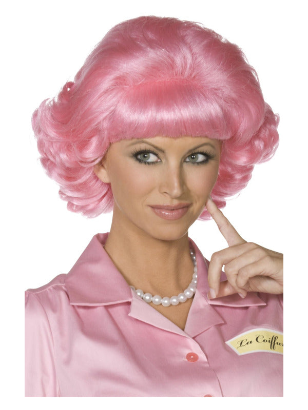Grease Frenchy Wig Pink