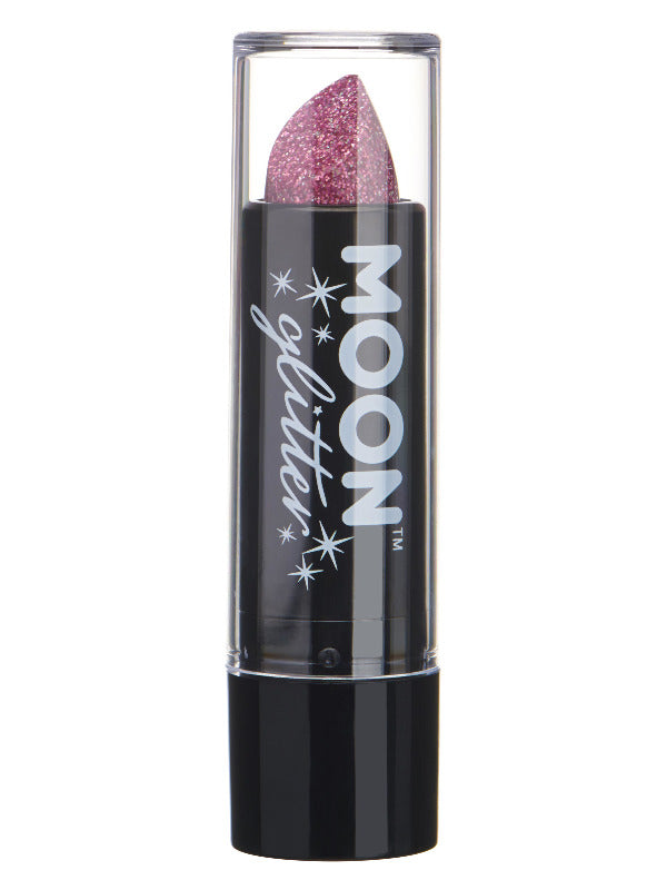Adult Moon Glitter Holographic Glitter Lipstick Pink